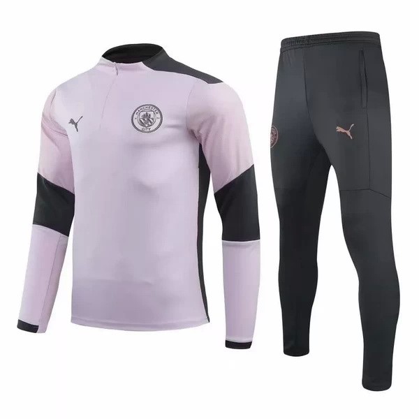 Tuta Calcio Manchester City 20/21 Rosa Nero